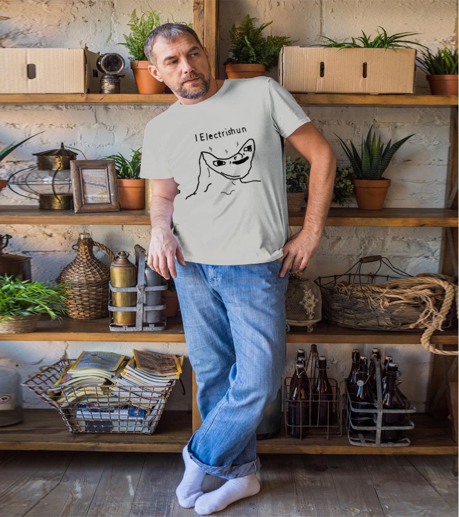 I Electrishun Glow Plug Humor T-Shirt