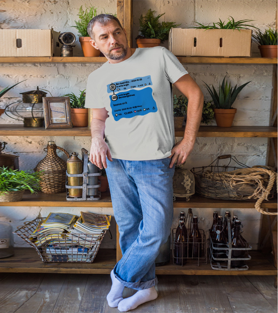 Ben Quad Arm's Length Bounce On It Tweet Viral 2024 T-Shirt