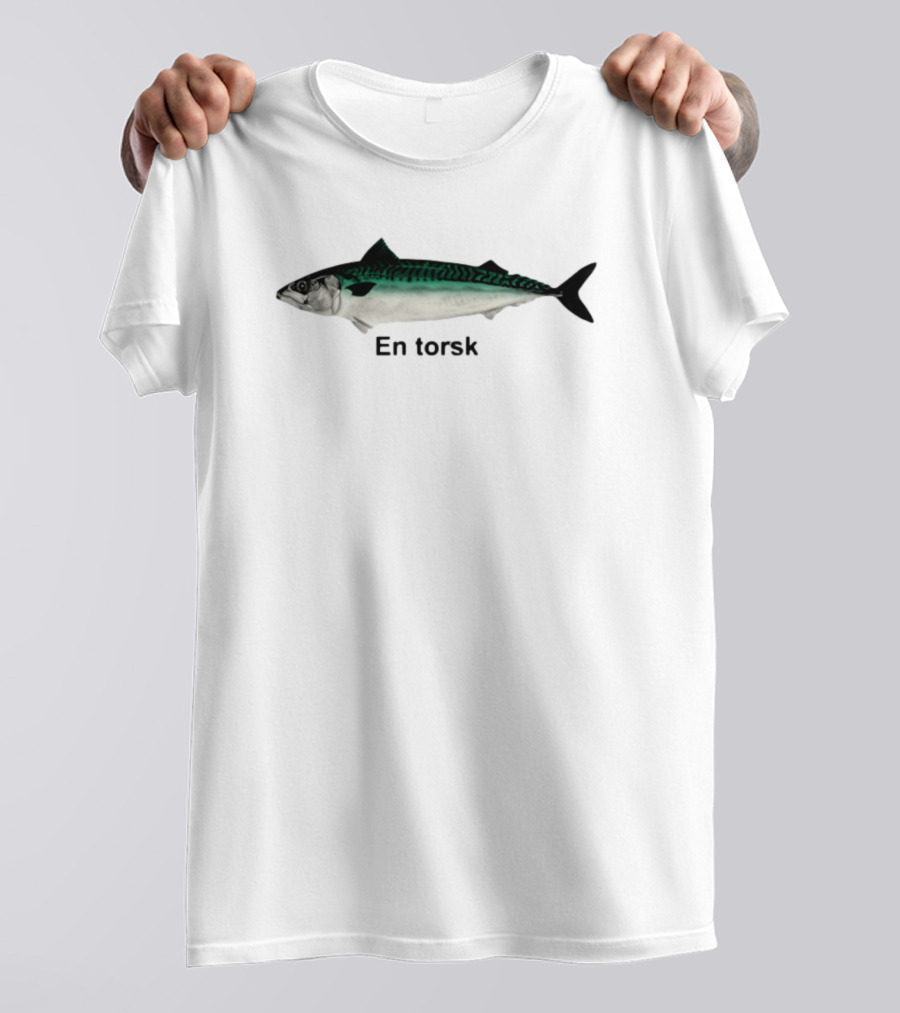 En Torsk Fish Image T-Shirt
