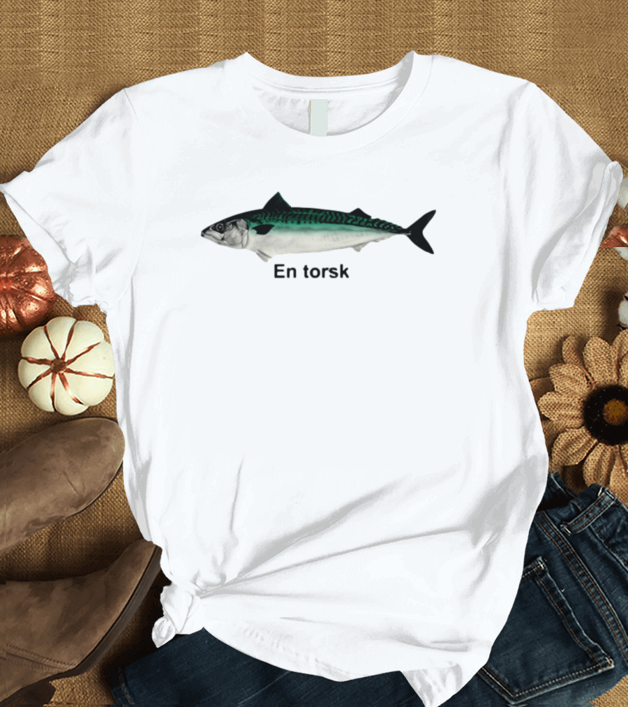 En Torsk Fish Image T-Shirt