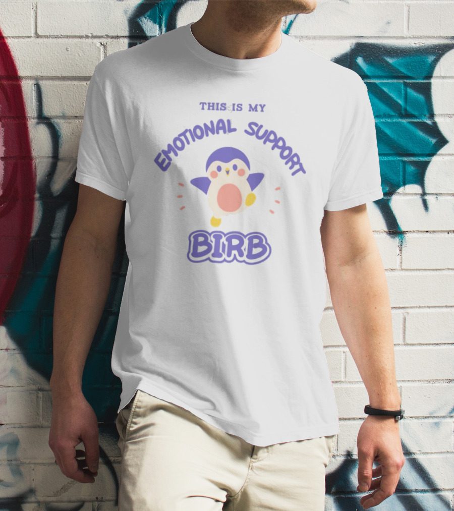 This Is My Emotional Support Birb T-Shirt