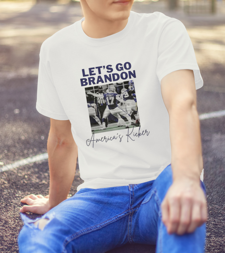 Let's Go Brandon America's Kicker Dallas Cowboys T-Shirt