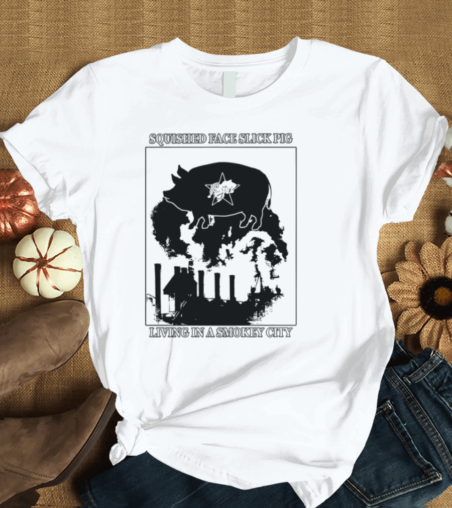 The Garden Squished Face Slick Pig Rivington Fast Times New York City T-Shirt
