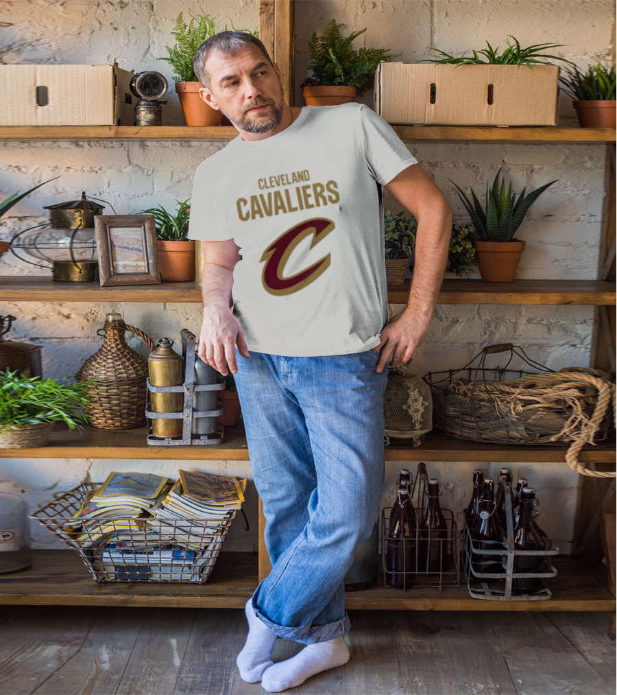 Cleveland Cavaliers Ovo One Game NBA Team Sports Logo T-Shirt