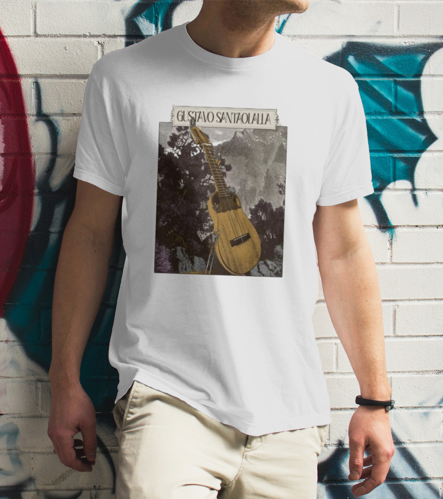 Gustavo Santaolalla Guitar Tour 2025 Artwork T-Shirt