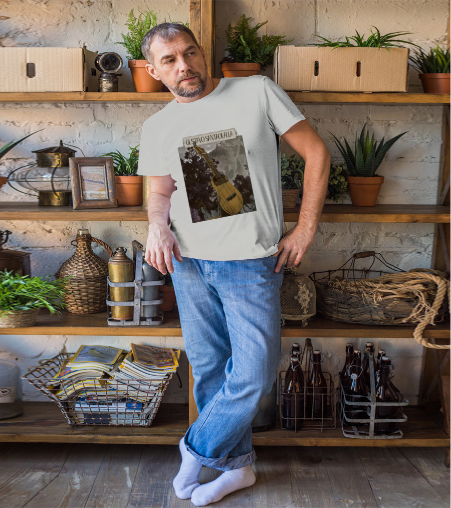 Gustavo Santaolalla Guitar Tour 2025 Artwork T-Shirt