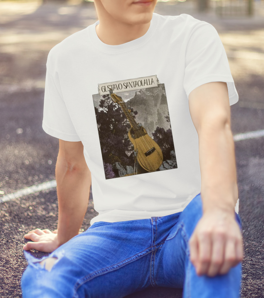 Gustavo Santaolalla Guitar Tour 2025 Artwork T-Shirt