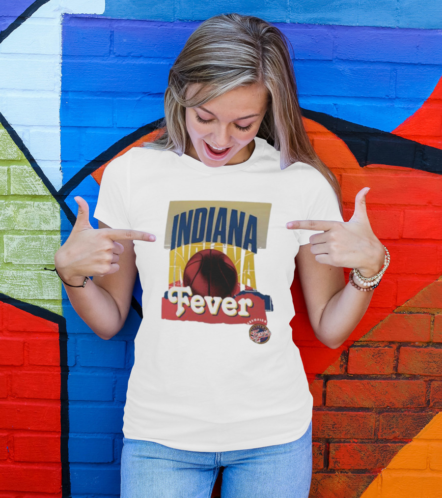 Indiana Fever Basketball 2025 WNBA Playoffs Power Forward Fever Edition T-Shirt