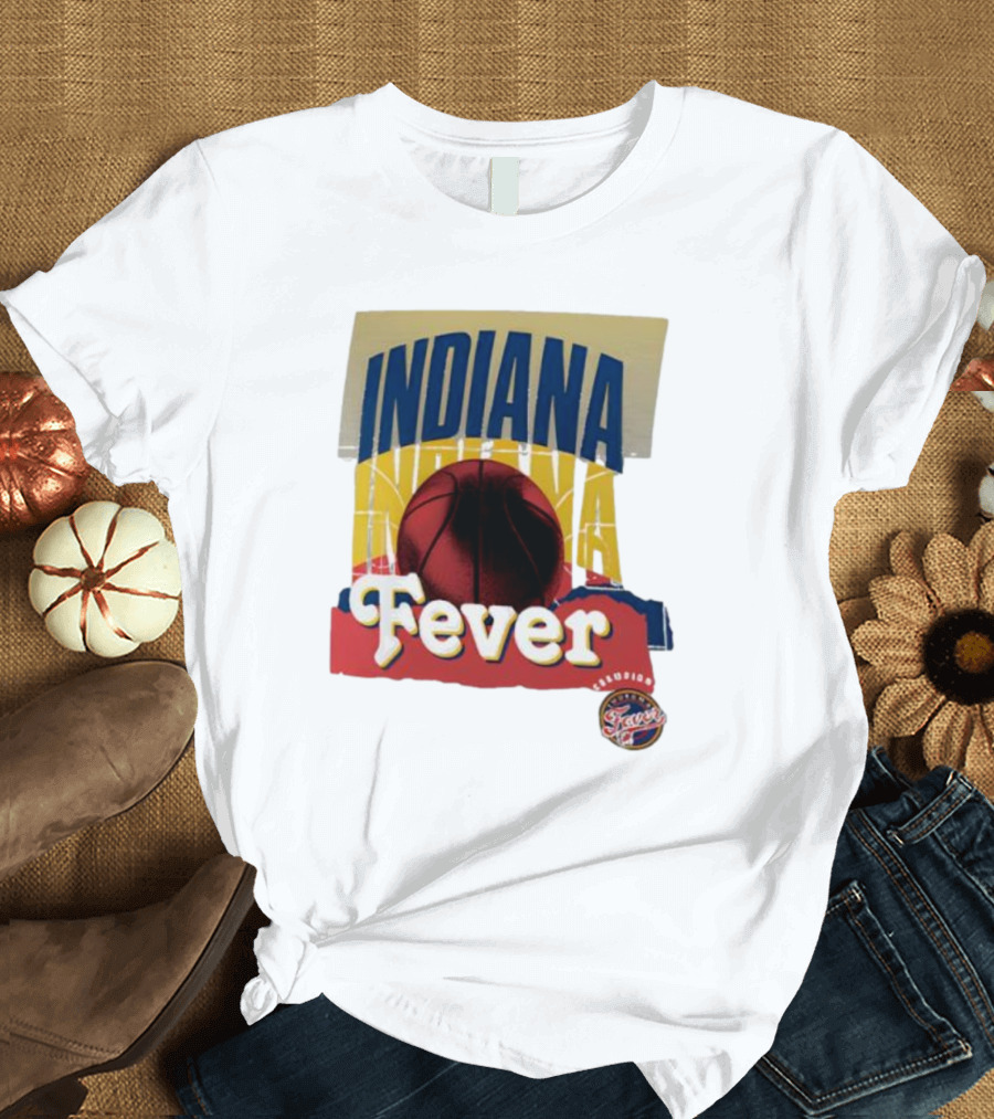 Indiana Fever Basketball 2025 WNBA Playoffs Power Forward Fever Edition T-Shirt