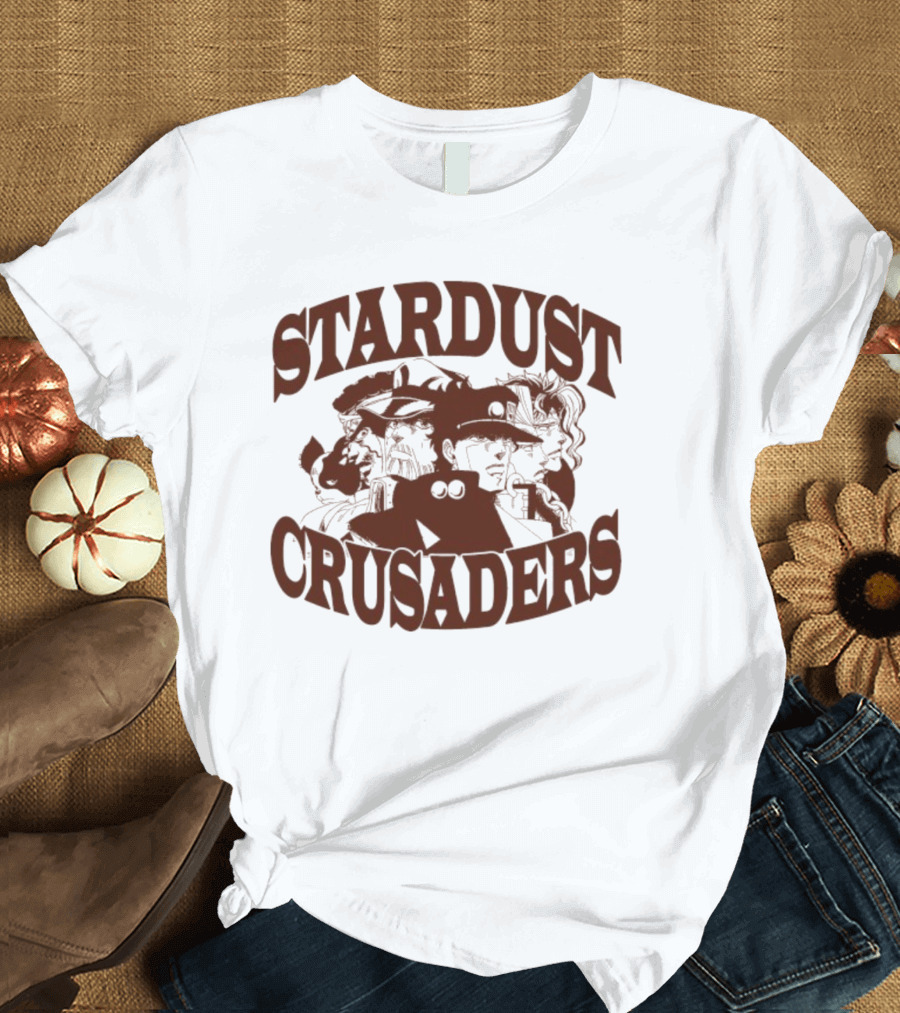 Stardust Crusaders JoJo’s Bizarre Adventure Manga Anime Characters T-Shirt