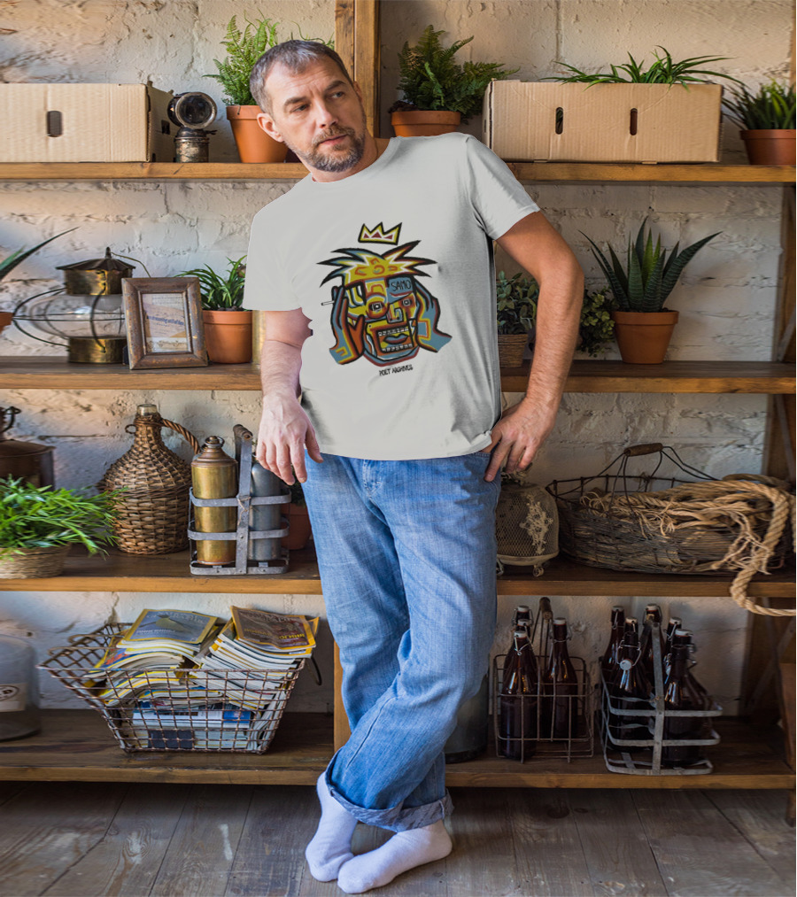SAMO Crown Poet Archives Street Art Inspired T-Shirt