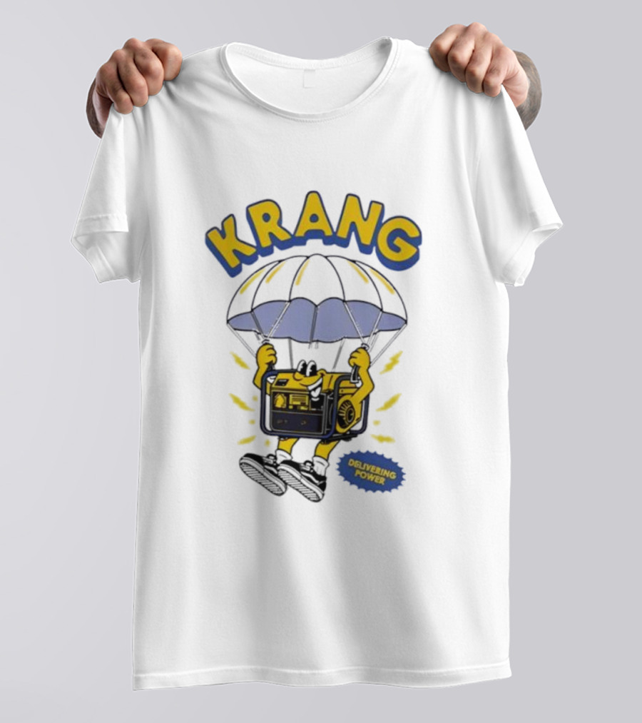 Brisbane Broncos 2025 Adults Grand Final KRANG Delivering Power T-Shirt