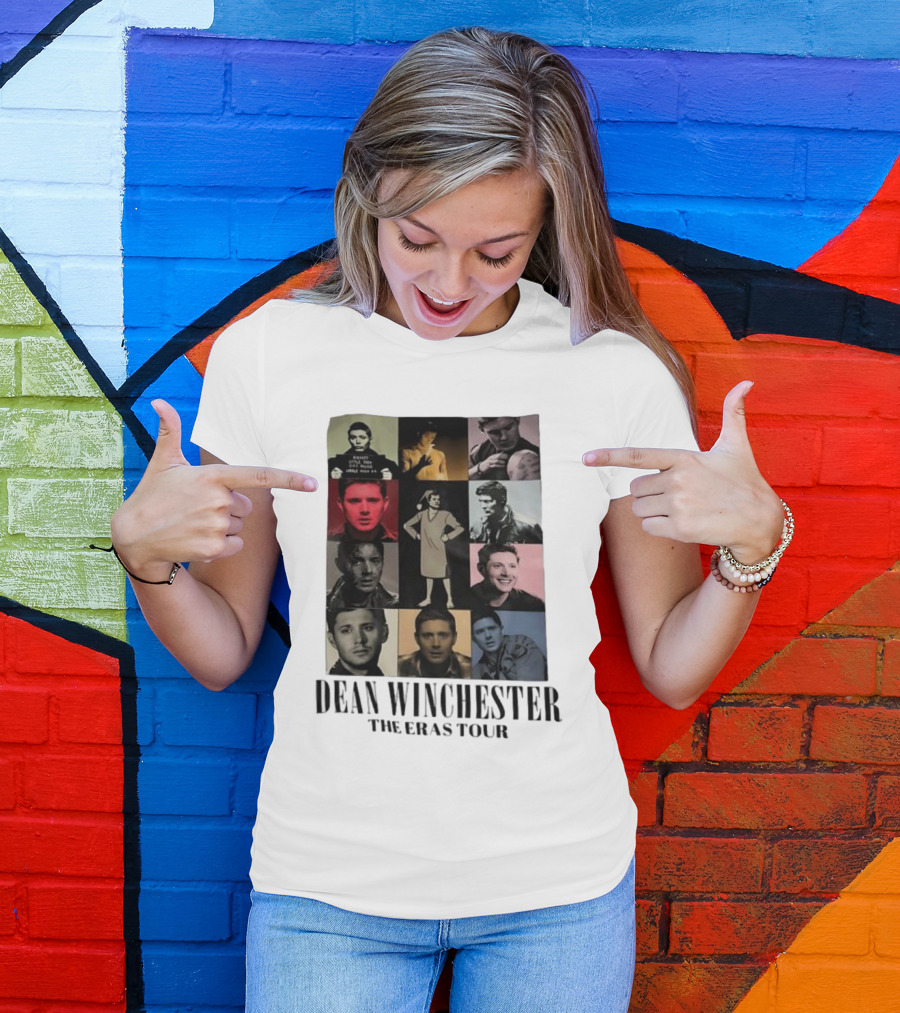 Dean Winchester The Eras Tour Supernatural TV Show T-Shirt