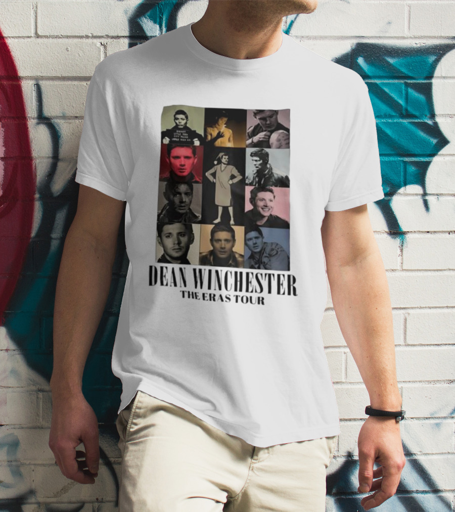Dean Winchester The Eras Tour Supernatural TV Show T-Shirt