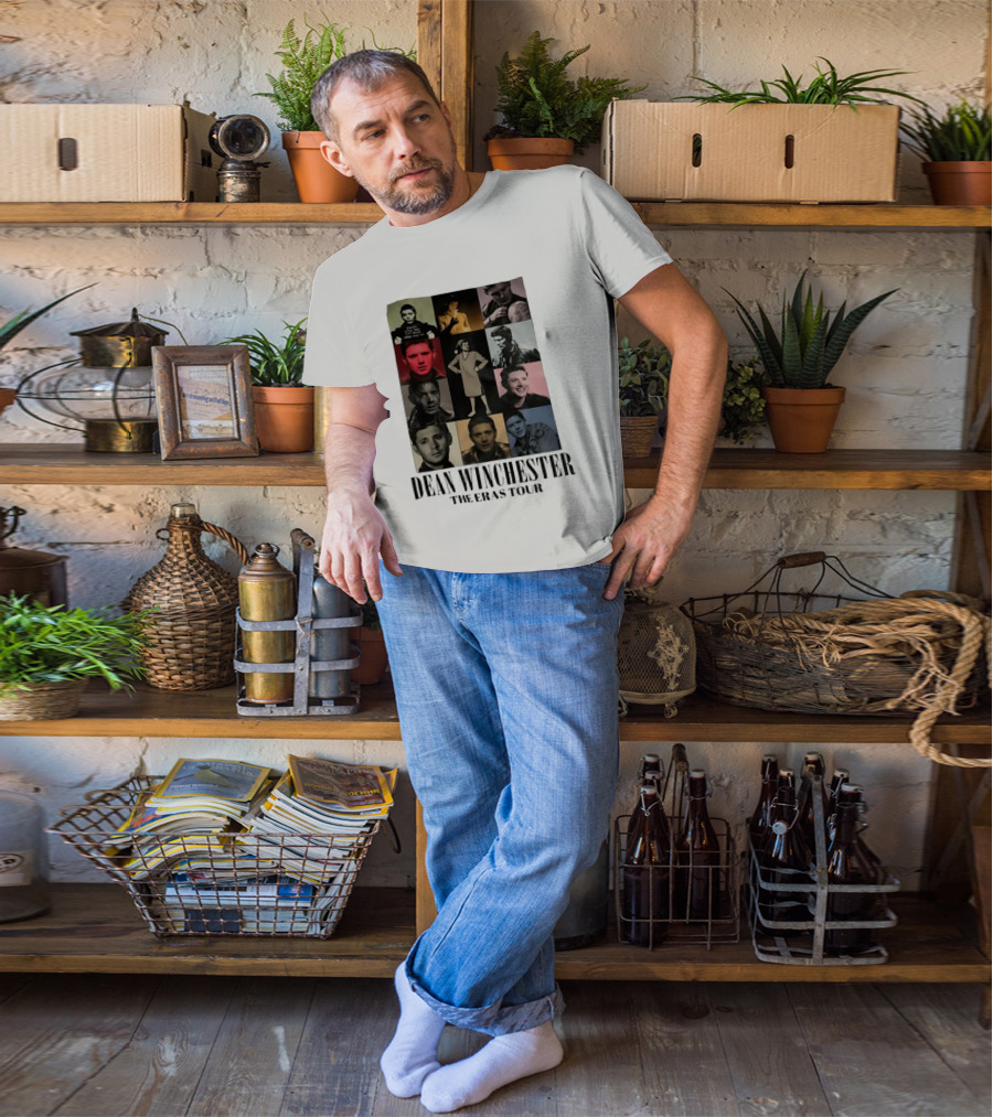 Dean Winchester The Eras Tour Supernatural TV Show T-Shirt