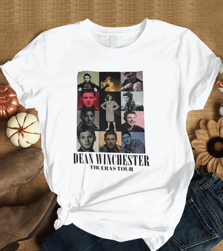 Dean Winchester The Eras Tour Supernatural TV Show T-Shirt