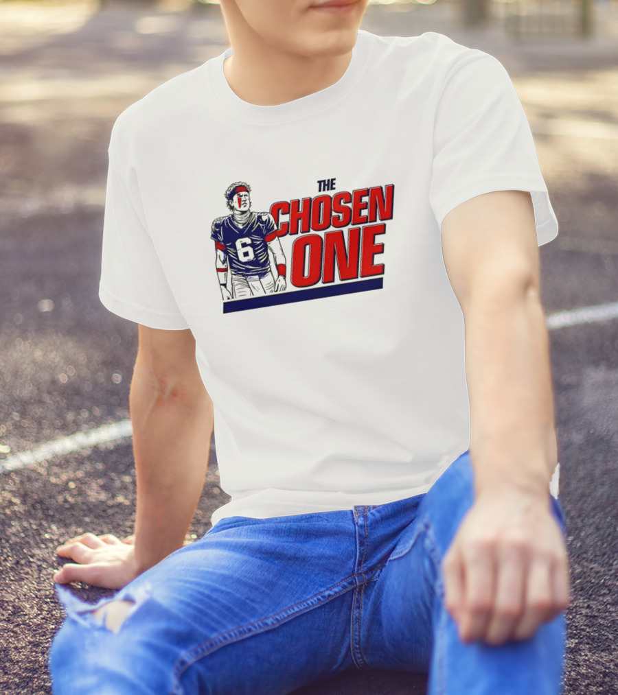 Jaxson Dart New York Giants The Chosen One T-Shirt