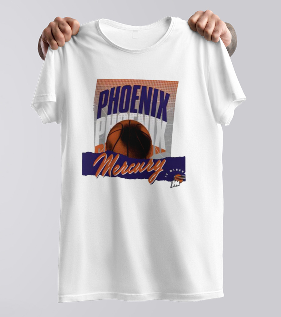 Phoenix Mercury Basketball 2025 WNBA Playoffs Power Forward T-Shirt