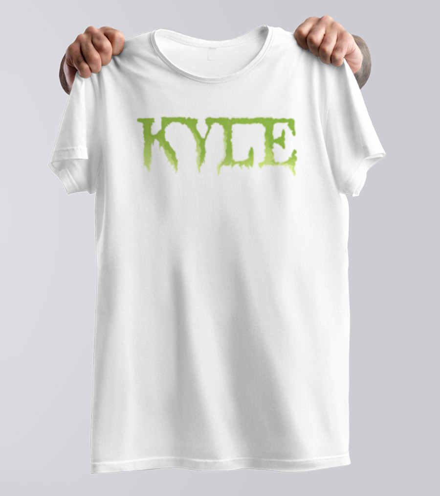 Send It Kyle Bold Green Typography T-Shirt