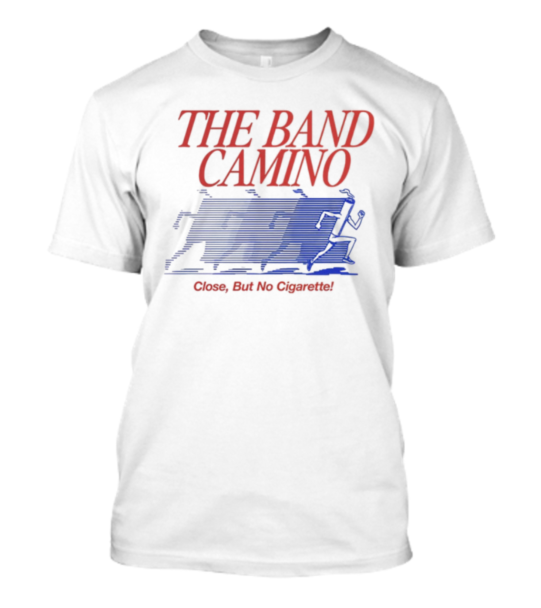 The Band Camino Close But No Cigarette Running Figures T-Shirt