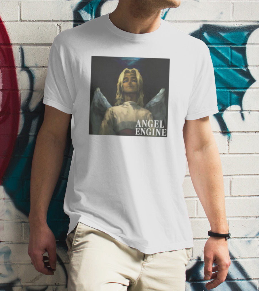 Angel Engine Uriel Angelic Wings Character T-Shirt