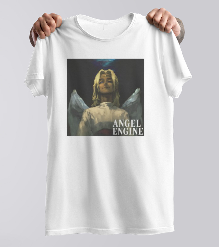 Angel Engine Uriel Angelic Wings Character T-Shirt