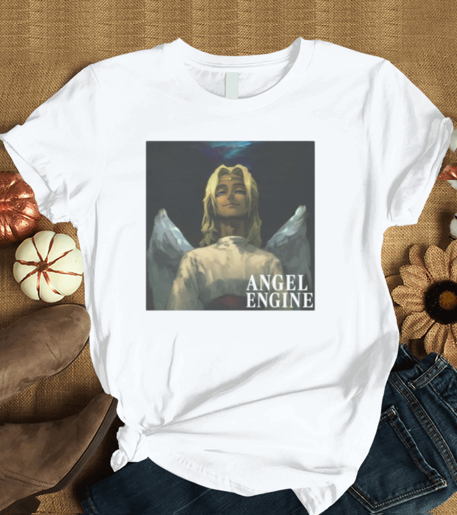 Angel Engine Uriel Angelic Wings Character T-Shirt