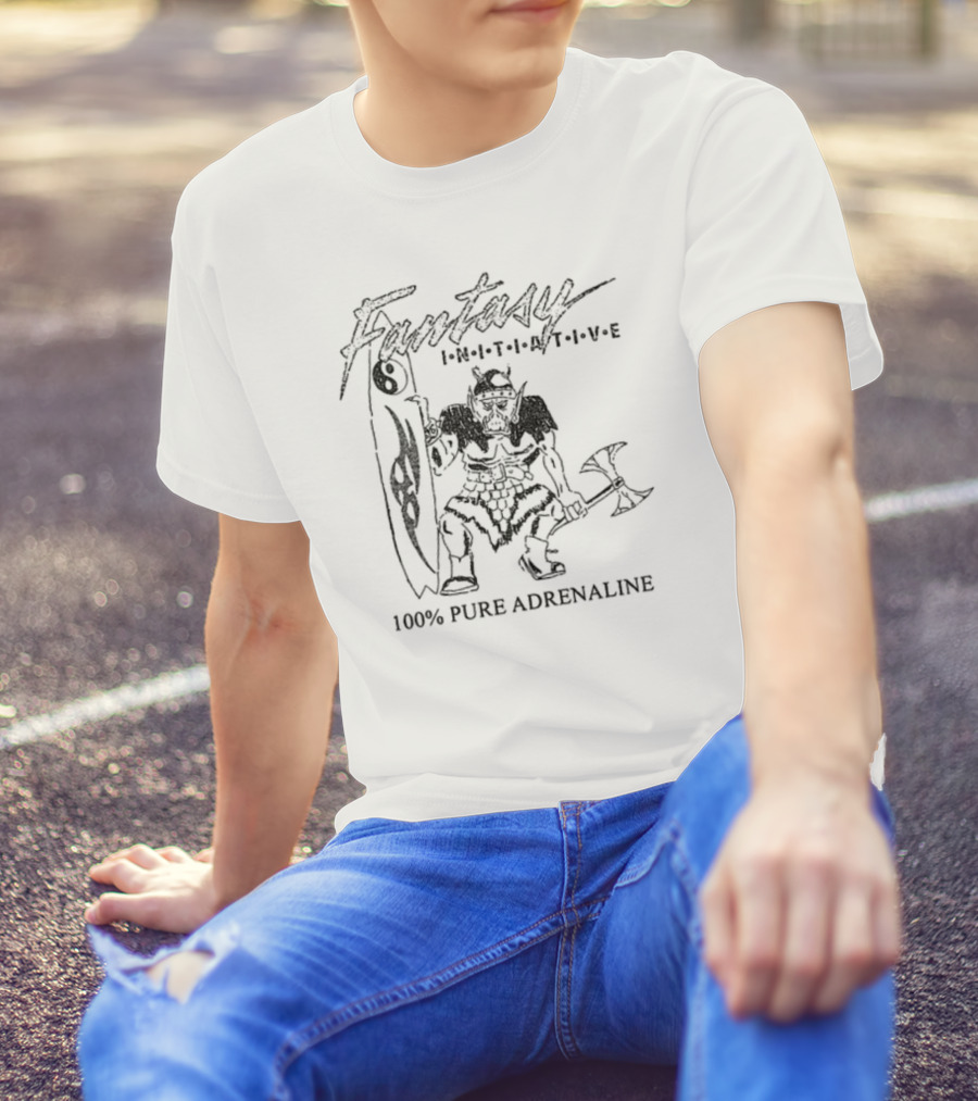 Fantasy Initiative 100 Pure Adrenaline Viking Warrior T-Shirt