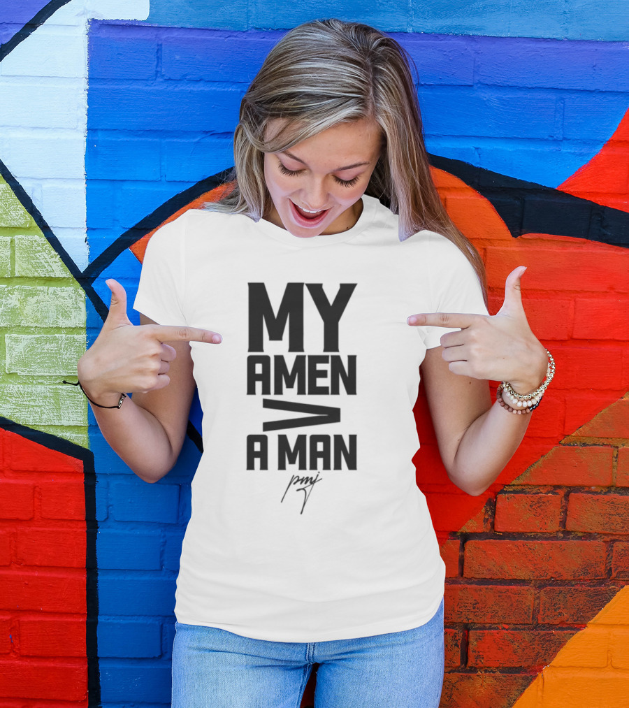 Iamblaksheep My Amen Greater Than A Man T-Shirt