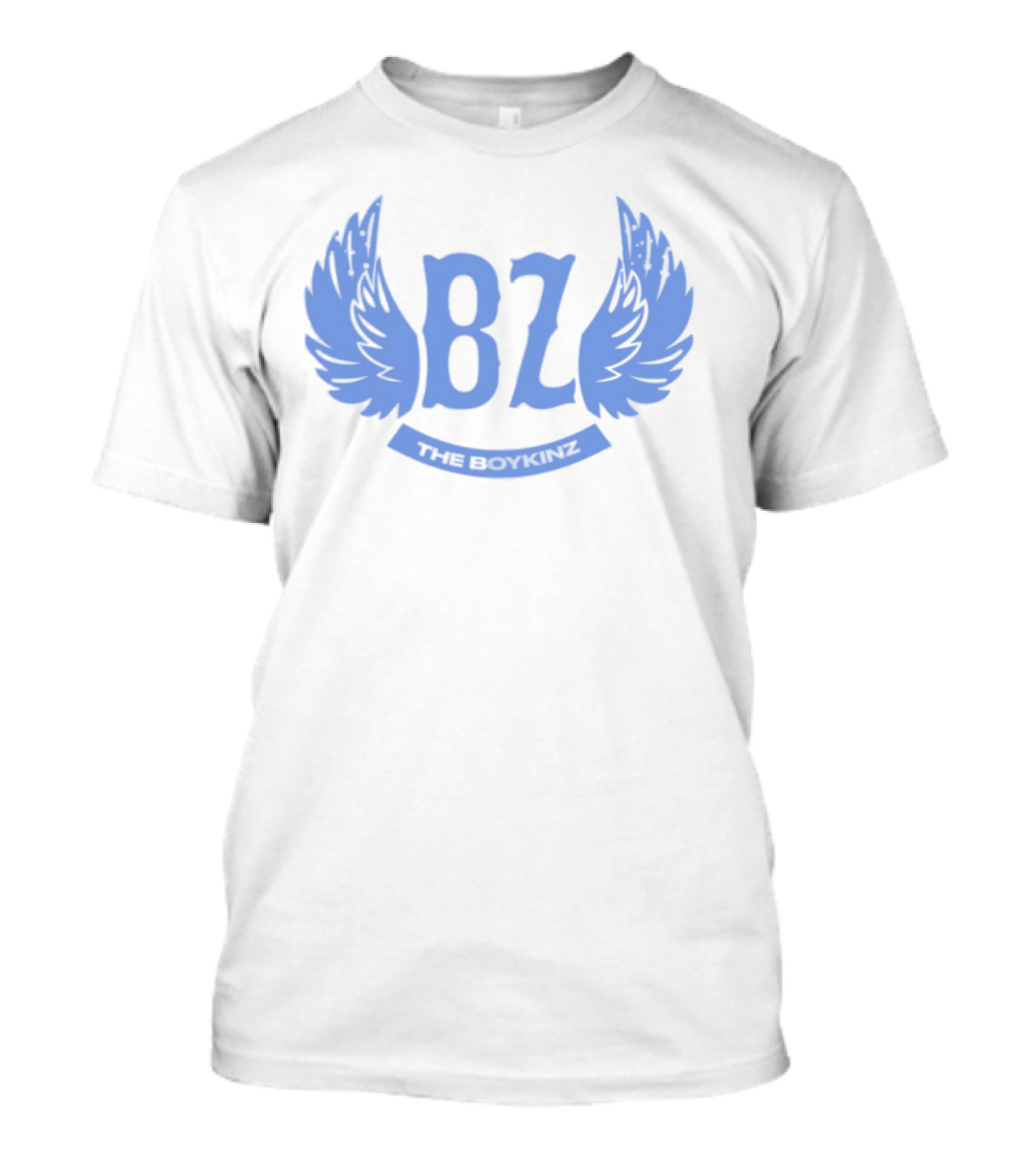 BZ The Boykinz Wings Emblem Blue T-Shirt