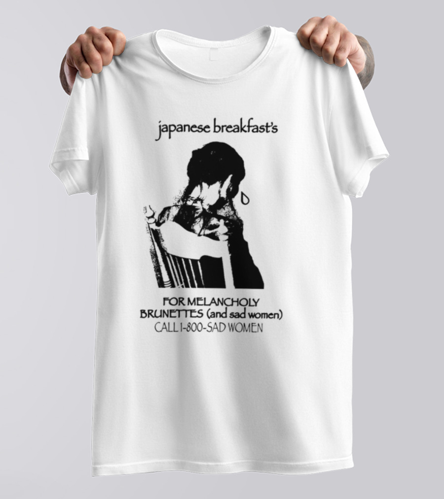Japanese Breakfast 1-800 Crying Hotline Service T-Shirt