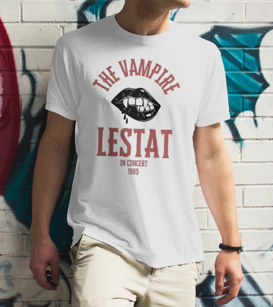 The Vampire Lestat In Concert 1985 Mirrorballstat T-Shirt