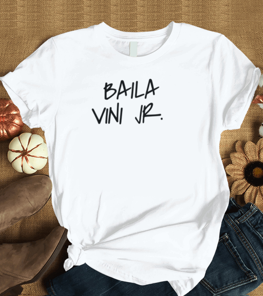 Baila Vini Jr Dance Celebration Fan Merchandise T-Shirt