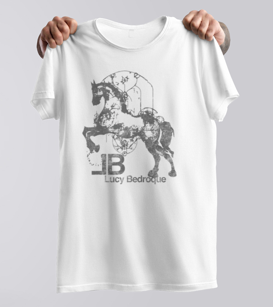 Lucy Bedroque Unmusique Horse And Carriage Motif T-Shirt