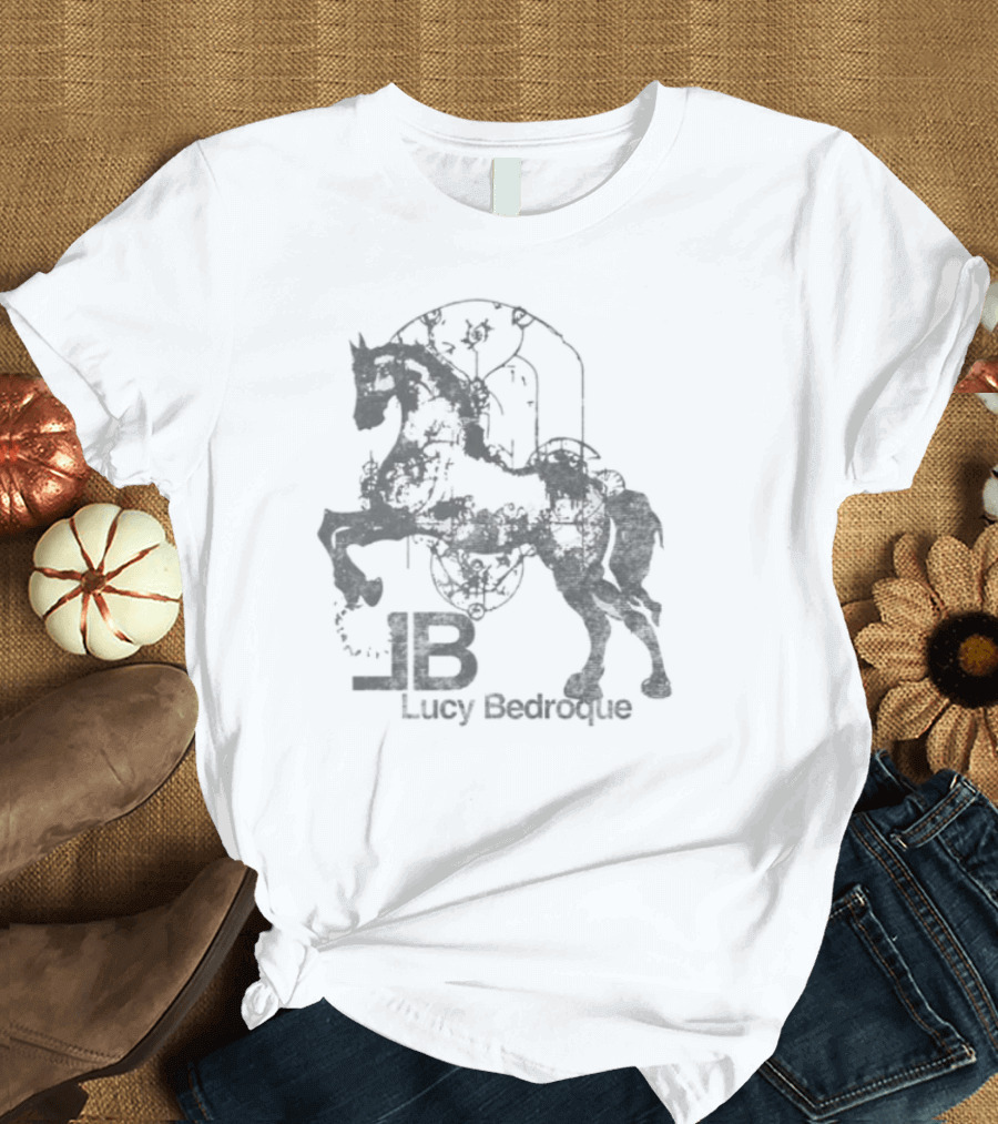 Lucy Bedroque Unmusique Horse And Carriage Motif T-Shirt