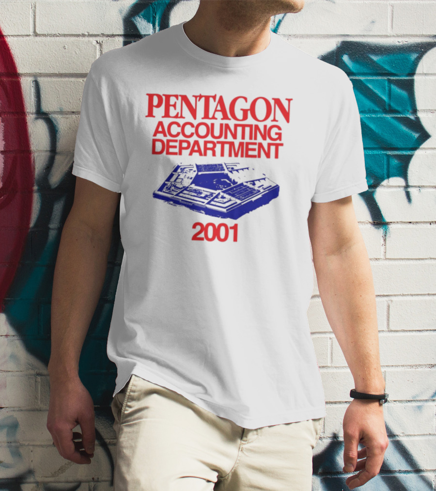 Pentagon Accounting Department 2001 T-Shirt