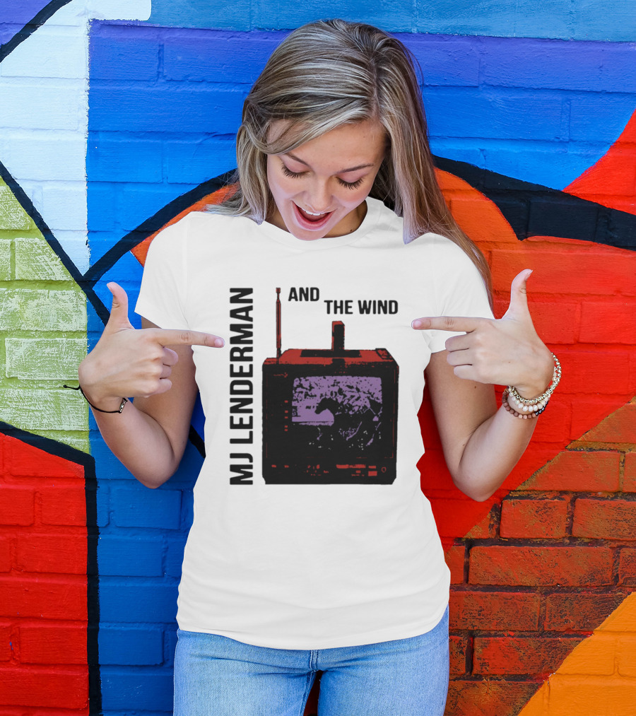 Mj Lenderman TV Vintage Horse Racing Broadcast T-Shirt