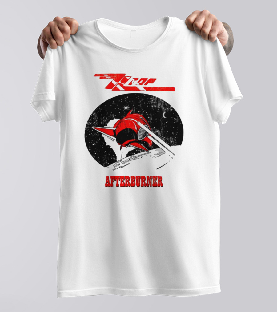 ZZ Top Afterburner Space Theme Retro 1985 T-Shirt