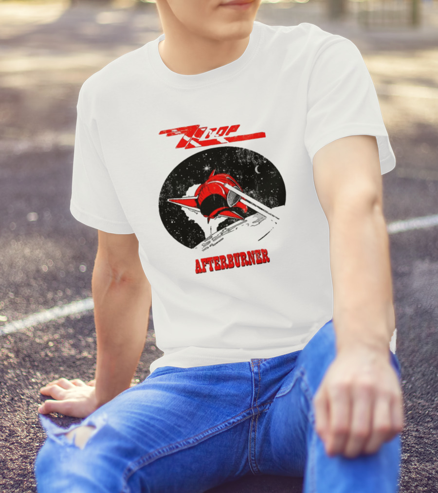 ZZ Top Afterburner Space Theme Retro 1985 T-Shirt