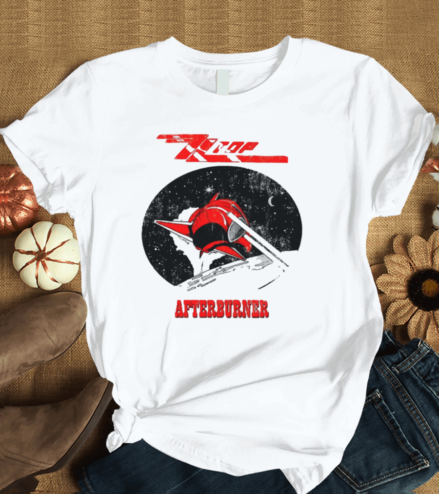 ZZ Top Afterburner Space Theme Retro 1985 T-Shirt