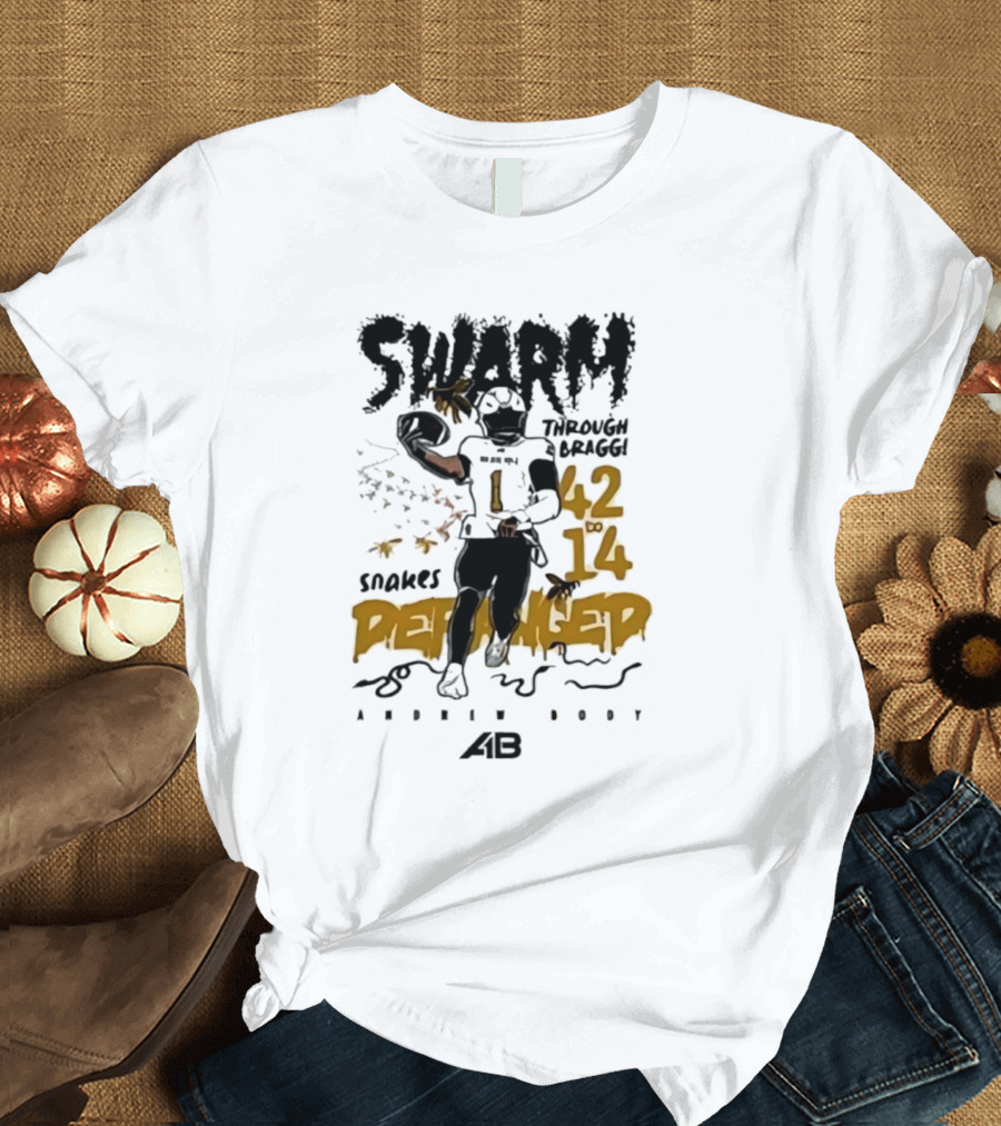 Andrew Body Alabama State University Petanged 42 14 T-Shirt