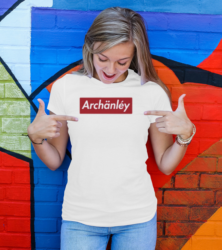 Archänlèy Red Box Style T-Shirt