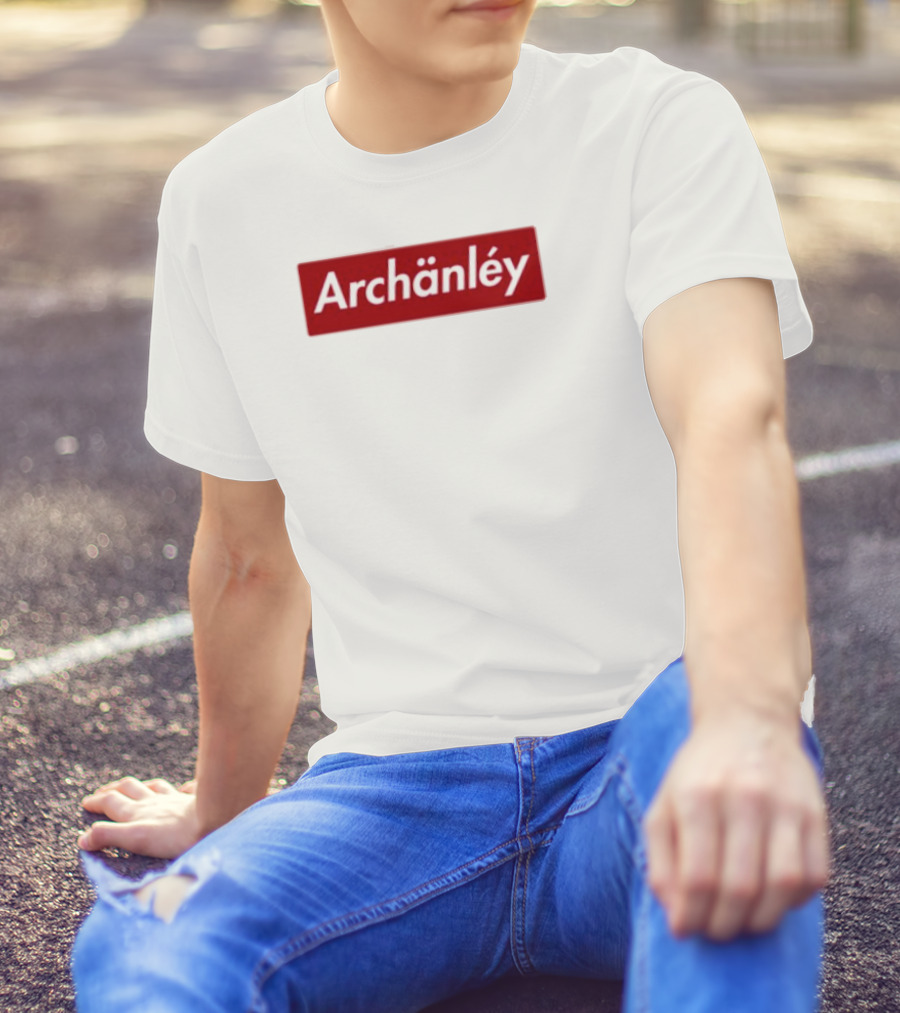 Archänlèy Red Box Style T-Shirt