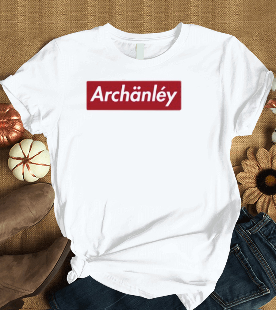 Archänlèy Red Box Style T-Shirt