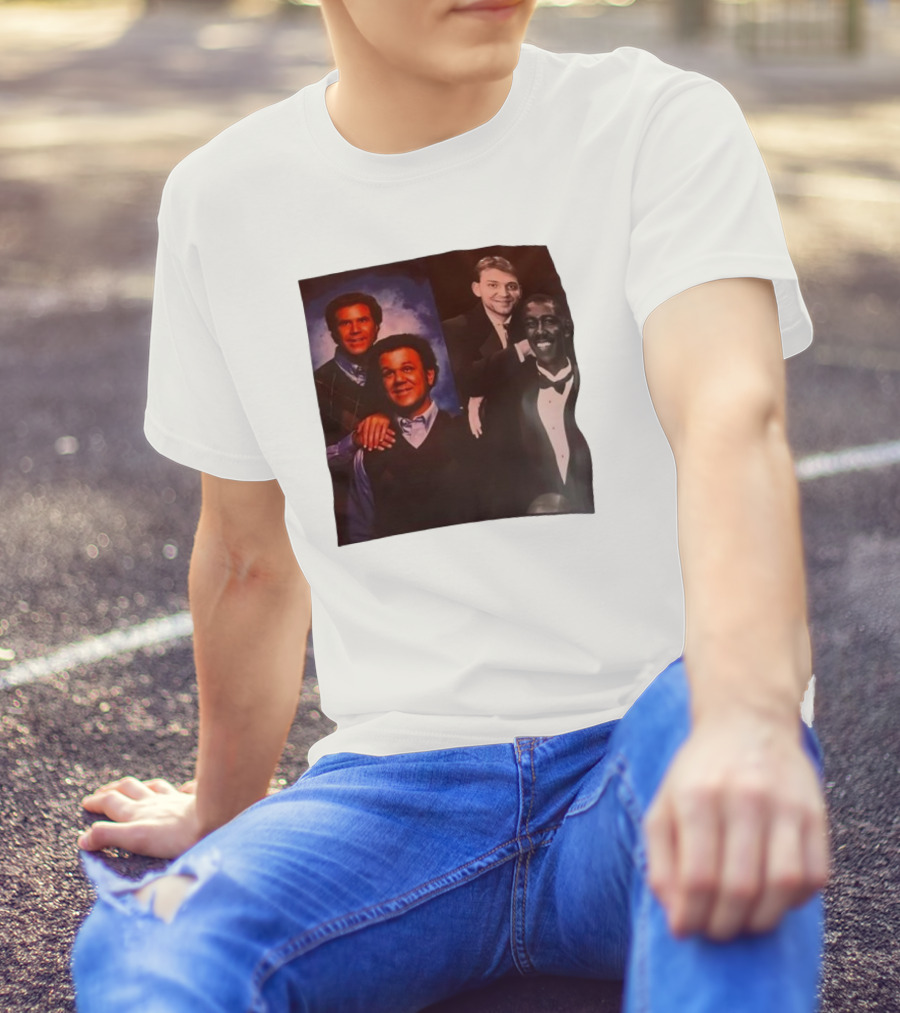 Brennan Dale School Picture Step Brothers Inspired Collage T-Shirt
