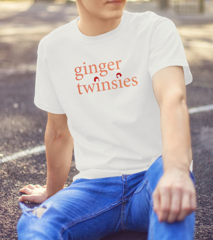 Broadway Ginger Twinsies Redhead Fun Matching Outfits T-Shirt