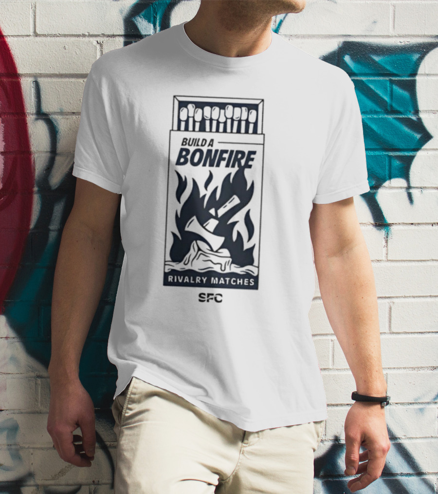 Bonfire Rivalry Matches SFC Build T-Shirt