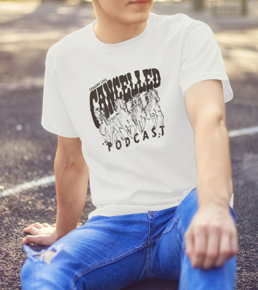 Genuine Cancelled Podcast Lore T-Shirt