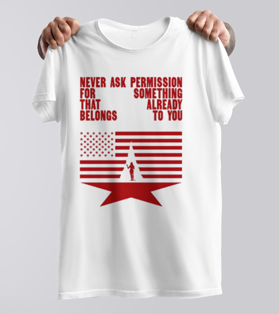 Cct Reclamation Never Ask Permission Belongs To You T-Shirt