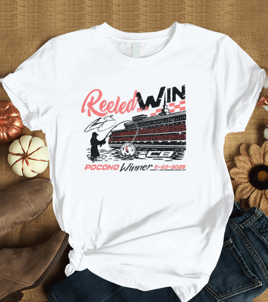 Chase Briscoe Reeled In Pocono Win 06-26-2022 T-Shirt